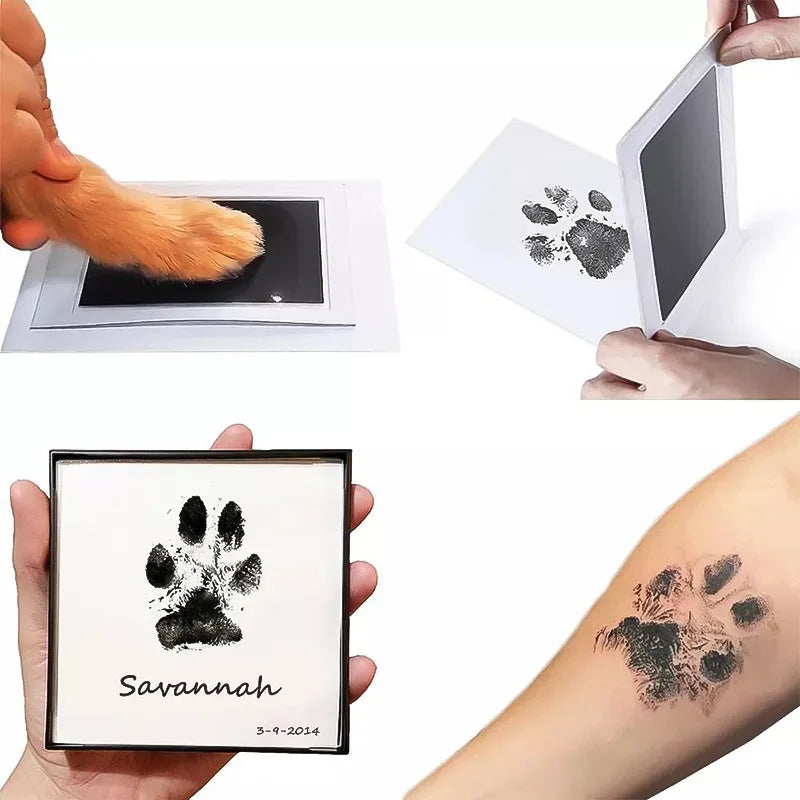 Cat Dog Paw Print Ink Kit
