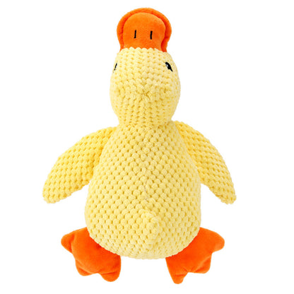 Squeaky Duck Plush Toy – A fun and durable companion for your furbaby, perfect for chewing, biting, and playtime cuddles